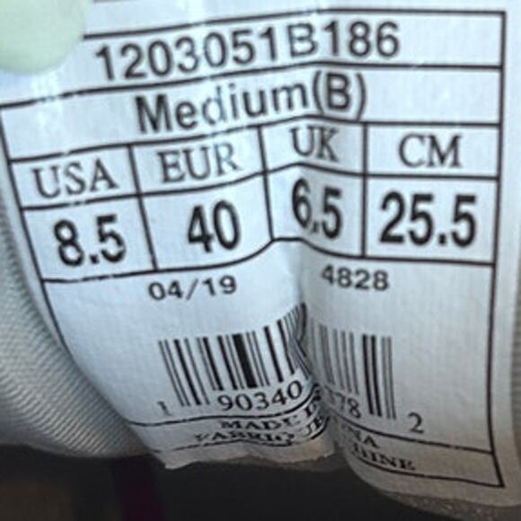 Brooks - Ghost 12 - Running Shoes - White/Purple - Women's - 8.5(B) -1203051B186 - Picture 9 of 9